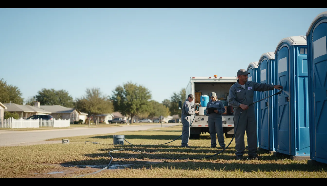 Long-Term Portable Toilet Rental in Mcclure, IL near me